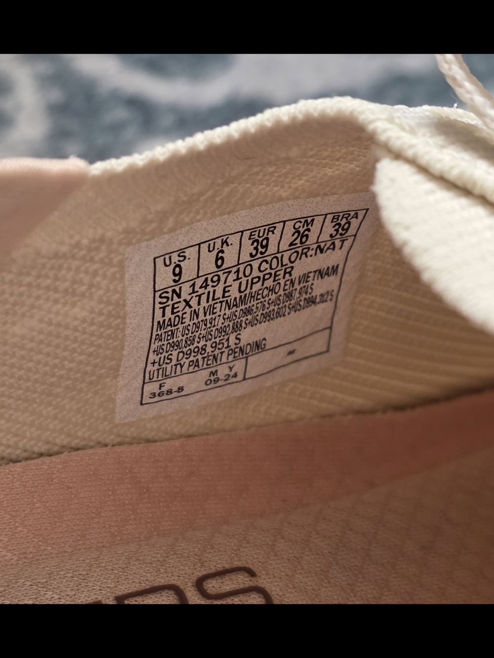 Skechers Pale Pink Knit Slip-Ins Natural Training Sneakers Size 9 - Picture 8 of 14